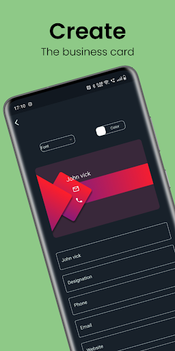 Android application ReachOut - βeta screenshort