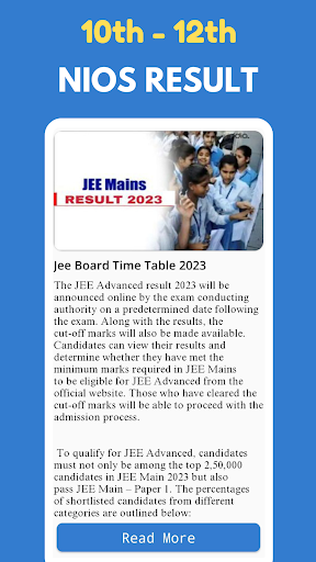 NIOS Board Result 2024