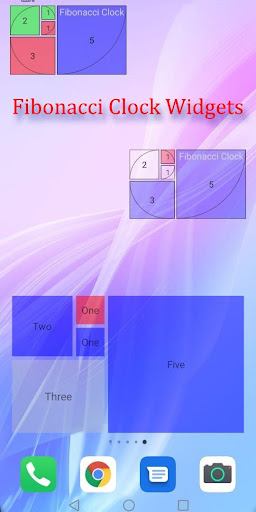 Fibonacci Clock Screen 3