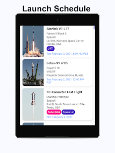 Next Spaceflight - Rocket Launch Schedule