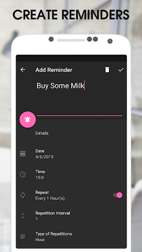 Task Reminder Screen 2