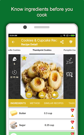 Screenshot of Cookies & Cupcakes Recipes