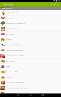 Calories in food 1.6 APK screenshots 8