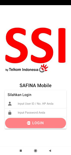 Android application Safina Mobile screenshort