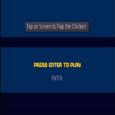 Flappy Chicken (O-M-G) - Screenshot 2