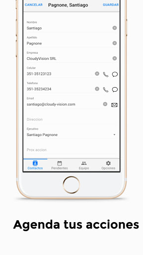 Cloudy CRM 7 Screen 3