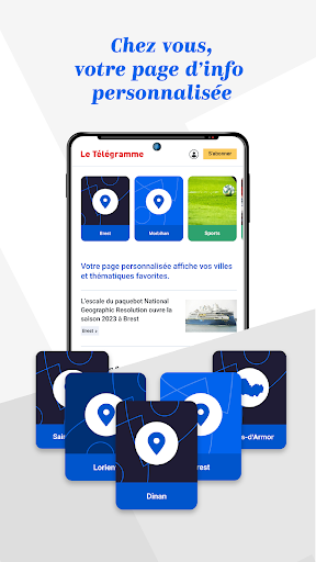 Screenshot of Le Télégramme - Info Bretagne