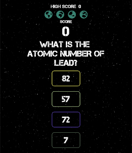 Atomic Number of Elements Game