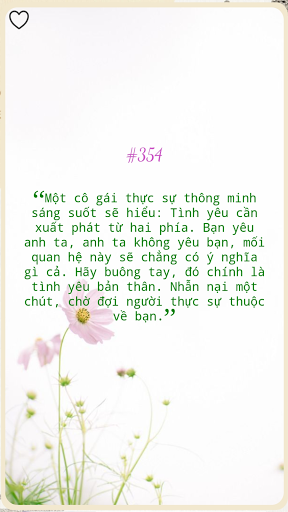Android application 999 bức thư gửi chính bạn screenshort