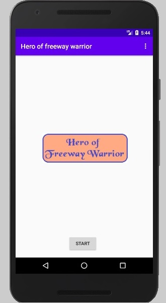 Hero of Freeway Warrior - 1.0 - (Android)
