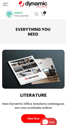 Dynamic Office Solutions Screen 2