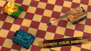 Tank Chase - Mini Tank War - Screenshot 1