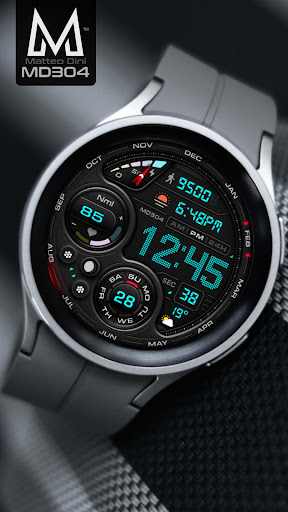 MD304 Digital watch face screenshot 8