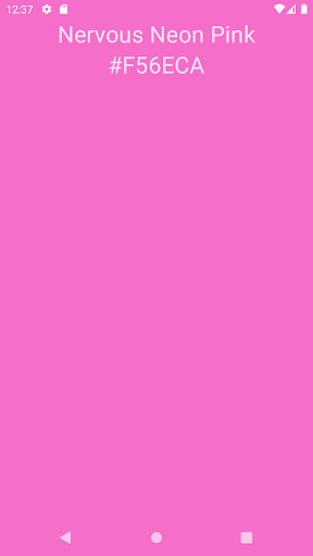 Random Color Screen 3