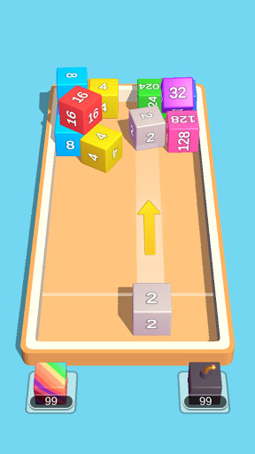 2048 3D: Shoot & Merge Number Cubes, Block Puzzles apkdebit screenshots 9