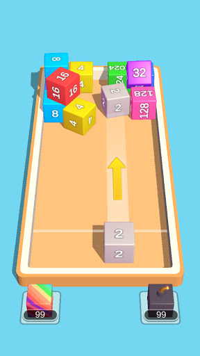 2048 3D Shoot  Merge Number Cubes, Block Puzzles