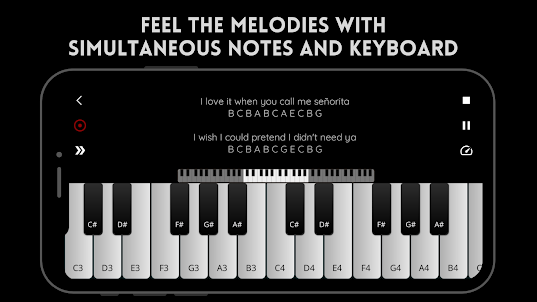 Play Piano: Melodies | Notes