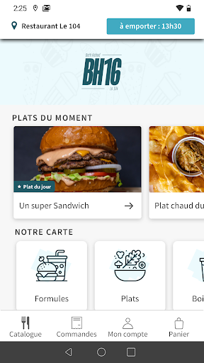 Android application Le 104 screenshort