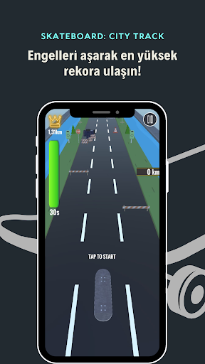 Skateboard: City Track Screen 2