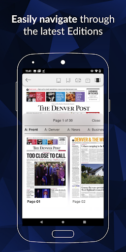 Denver Post Digital e-Edition Screen 2