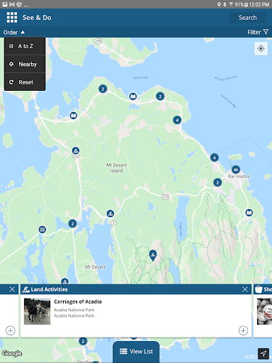 Screenshot of Visit Bar Harbor