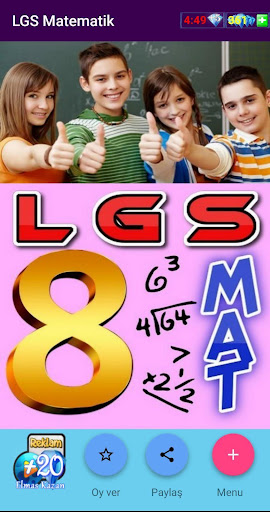 Android application LGS Matematik 8 screenshort