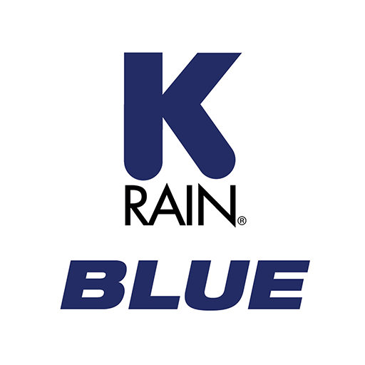 K-Rain BLUE logo