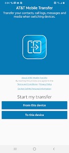 AT&T Mobile Transfer Screenshot