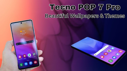 Tecno POP 7 Wallpaper, Themes Screenshot