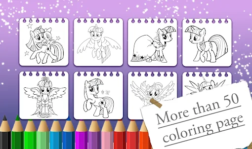 Unicorn Magical Coloring Book