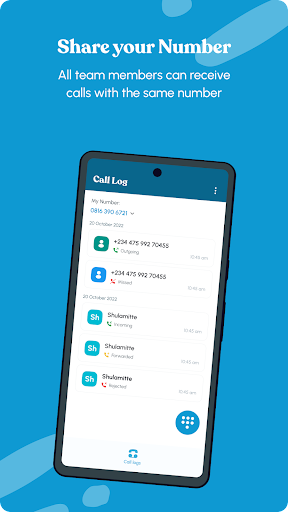PressOne Africa - Quick Call Screen 2
