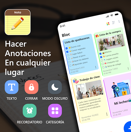 Vista previa de la aplicación