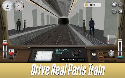 パリ地下鉄シミュレータ3D