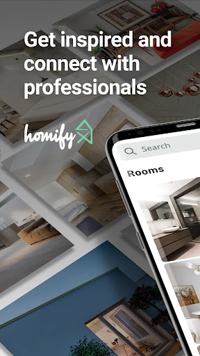 Android application homify - home design screenshort