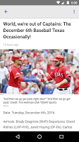 screenshot of Baseball Texas - Rangers News
