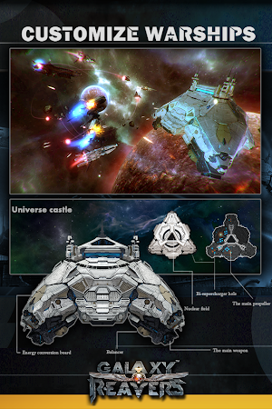 Game screenshot Galaxy Reavers - Starships RTS apk download