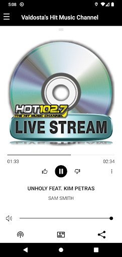 Hot 102.7 LIVE Screen 2