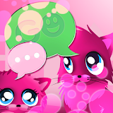 Pink Cats 4 GO SMS Pro Buy icon