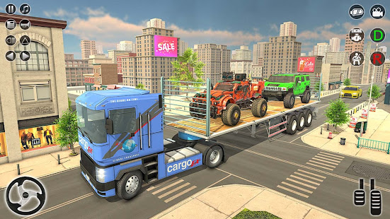 Car Carrier Truck Cargo Sim 3d 1.5 APK screenshots 3