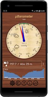 mu Barometer Screenshot