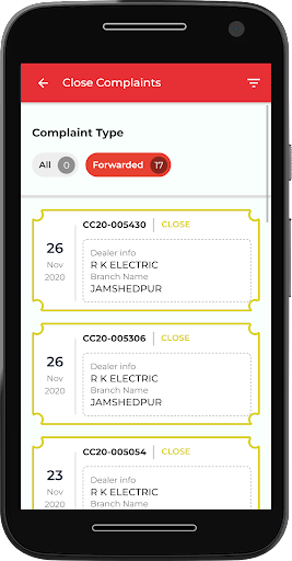 Android application BCH - RE APP screenshort