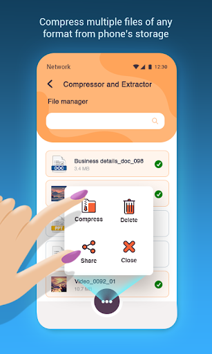 Zip & Unzip Rar Files Archiver Screen 3