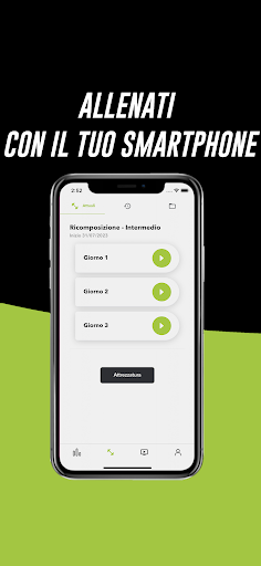 Android application RSD FITNESS APP screenshort