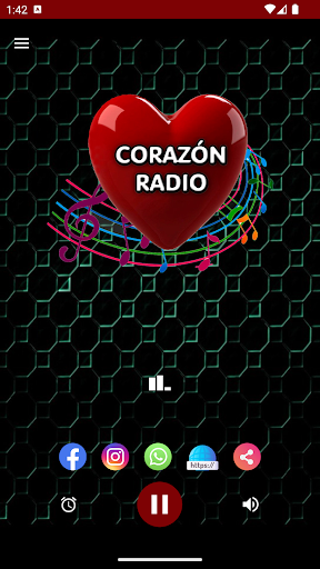 Corazon Radio Screen 2