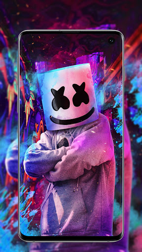 Android application Neon wallpapers screenshort
