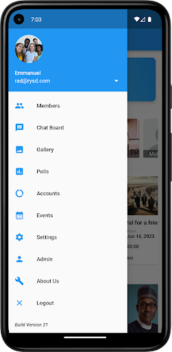 Android application Tclub Platform screenshort