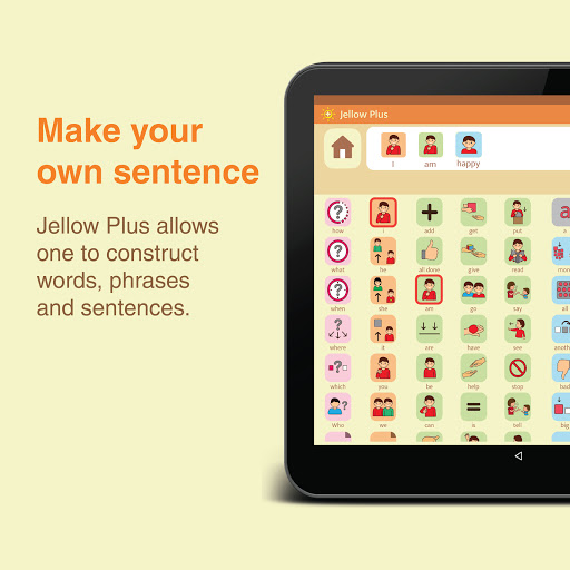 Jellow Plus AAC Voice to Speak Screen 3