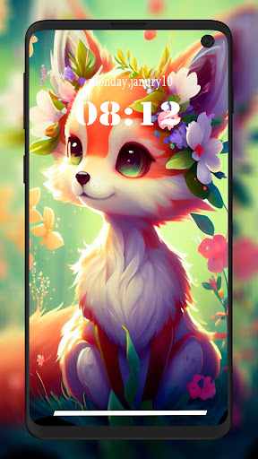 Cute Cartoon Animal Wallpaper Screen 3