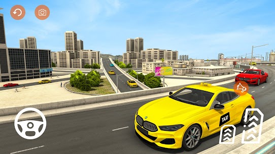 سيارة أجر سيم – لعبة تاكسي 3D 6