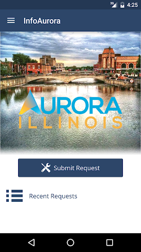 Android application InfoAurora screenshort